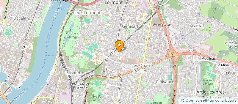 localisation de l'entreprise MONSIEUR MEHMED MEHMED  LORMONT