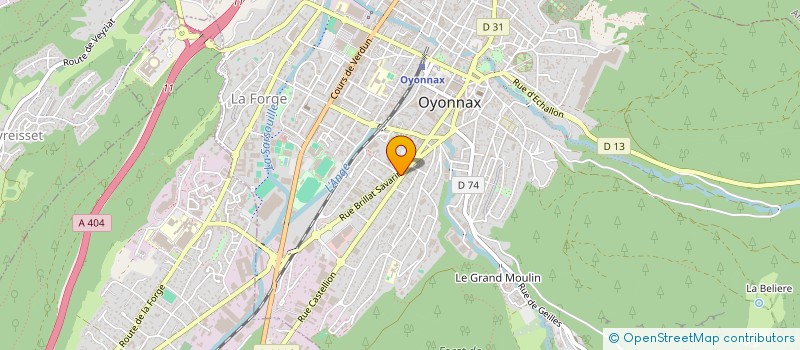 localisation de l'entreprise MONSIEUR MEHMET AKCAY à OYONNAX