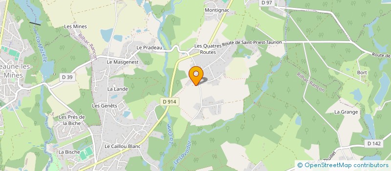 localisation de l'entreprise MONSIEUR MEHMET AKSU  RILHAC-RANCON