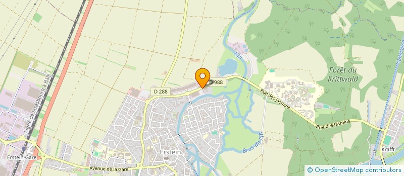 localisation de l'entreprise MONSIEUR MEHMET AKTAS  ERSTEIN