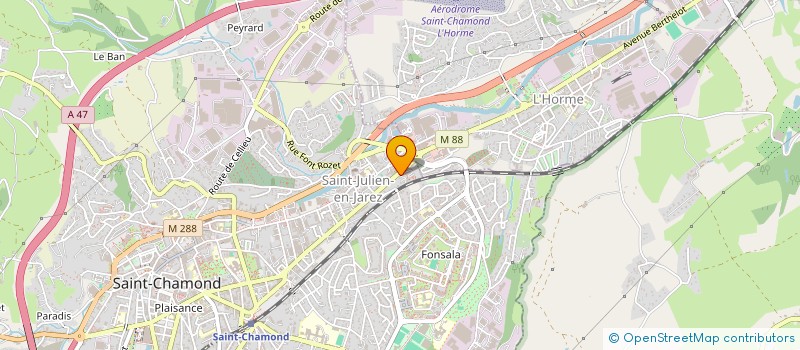 localisation de l'entreprise MONSIEUR MEHMET AKTEPE à SAINT-CHAMOND