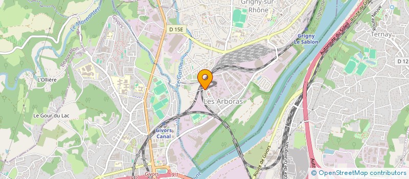 localisation de l'entreprise MONSIEUR MEHMET ALGAC  GRIGNY