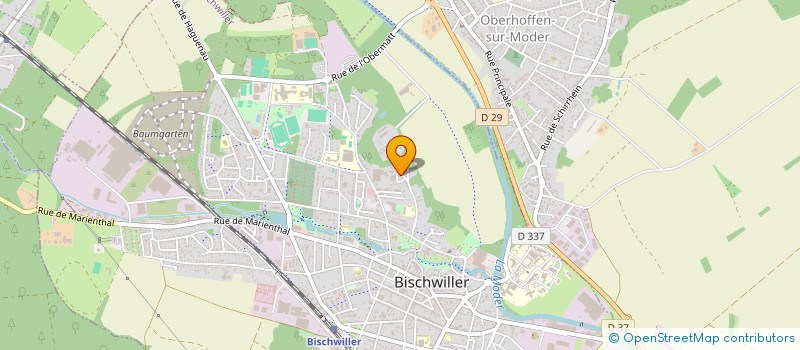 localisation de l'entreprise MONSIEUR MEHMET ALI DANACI  BISCHWILLER