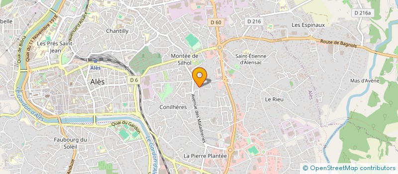 localisation de l'entreprise MONSIEUR MEHMET ALI ESER à ALES