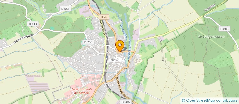 localisation de l'entreprise MONSIEUR MEHMET ALI SIVAZ  INGWILLER