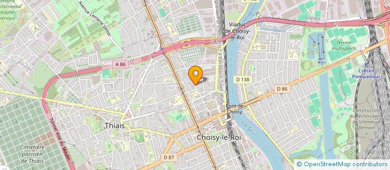 localisation de l'entreprise MONSIEUR MEHMET ALPDAG  CHOISY-LE-ROI