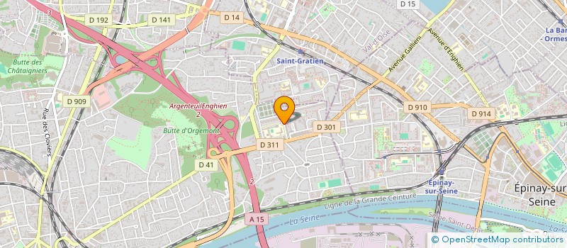 localisation de l'entreprise MONSIEUR MEHMET ALTAY  ARGENTEUIL