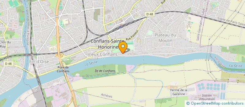 localisation de l'entreprise MONSIEUR MEHMET AY  CONFLANS-SAINTE-HONORINE