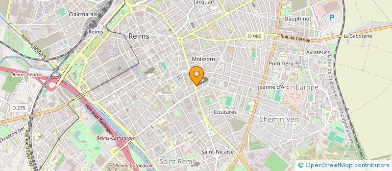 localisation de l'entreprise MONSIEUR MEHMET AYALP  REIMS