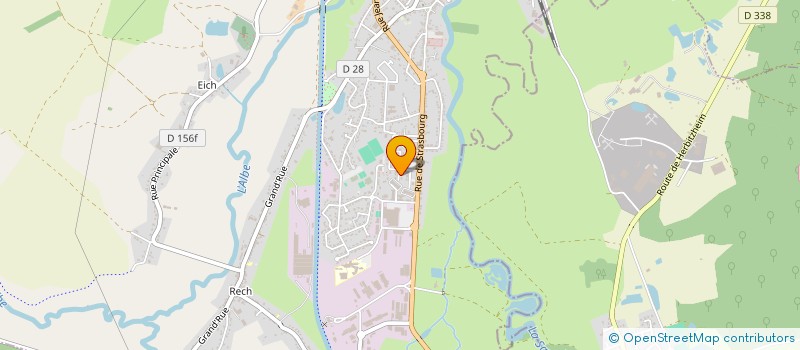 localisation de l'entreprise MONSIEUR MEHMET AYAZ  SARRALBE