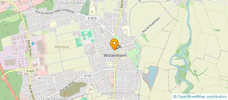 localisation de l'entreprise MONSIEUR MEHMET AYDIN  ENSISHEIM