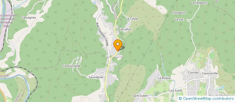 localisation de l'entreprise MONSIEUR MEHMET AYYILDIZ  LAVAL-PRADEL