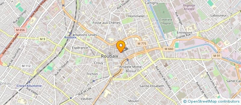 localisation de l'entreprise MONSIEUR MEHMET BALIKCI  ROUBAIX