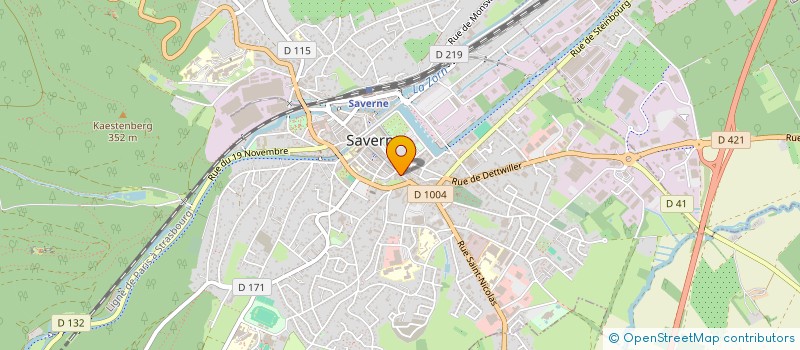 localisation de l'entreprise MONSIEUR MEHMET BARUC à SAVERNE