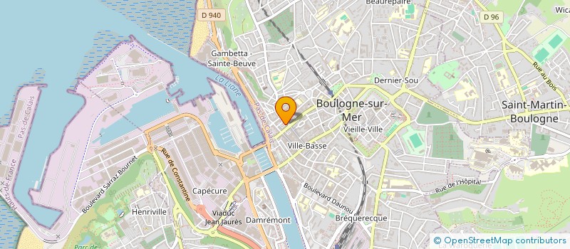 localisation de l'entreprise MONSIEUR MEHMET BERKSOY à BOULOGNE-SUR-MER