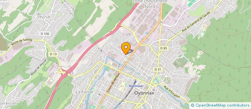 localisation de l'entreprise MONSIEUR MEHMET BICAKCI à OYONNAX