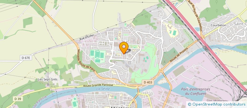 localisation de l'entreprise MONSIEUR MEHMET BINBIR  MONTEREAU-FAULT-YONNE