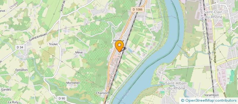 localisation de l'entreprise MONSIEUR MEHMET BOCEK  CHAVANAY