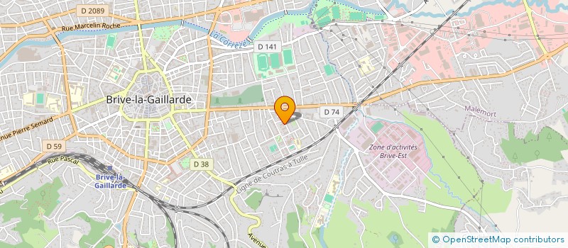 localisation de l'entreprise MONSIEUR MEHMET BOR à BRIVE-LA-GAILLARDE