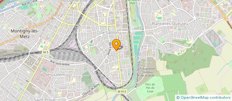 localisation de l'entreprise MONSIEUR MEHMET BOYDAK  METZ