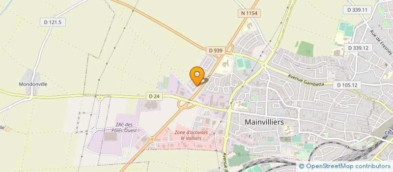 localisation de l'entreprise MONSIEUR MEHMET CAKIR à MAINVILLIERS