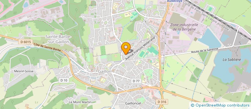 localisation de l'entreprise MONSIEUR MEHMET CAN ASLAN  GAILLON