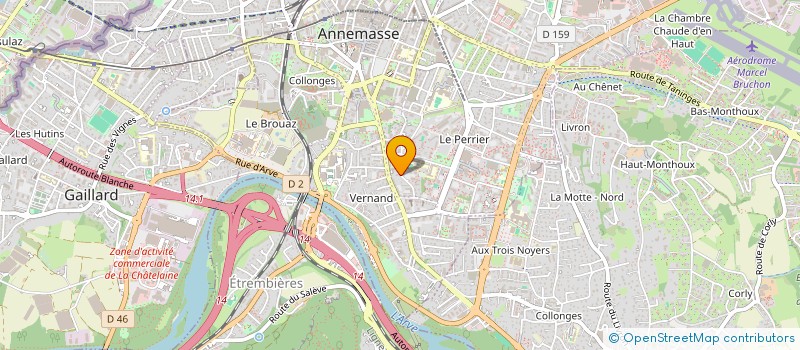 localisation de l'entreprise MONSIEUR MEHMET CAVDAR  ANNEMASSE