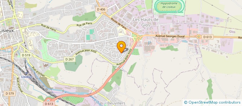 localisation de l'entreprise MONSIEUR MEHMET CETIN à LISIEUX