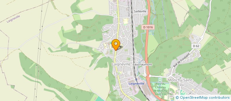 localisation de l'entreprise MONSIEUR MEHMET CIFCI  LAIGNEVILLE