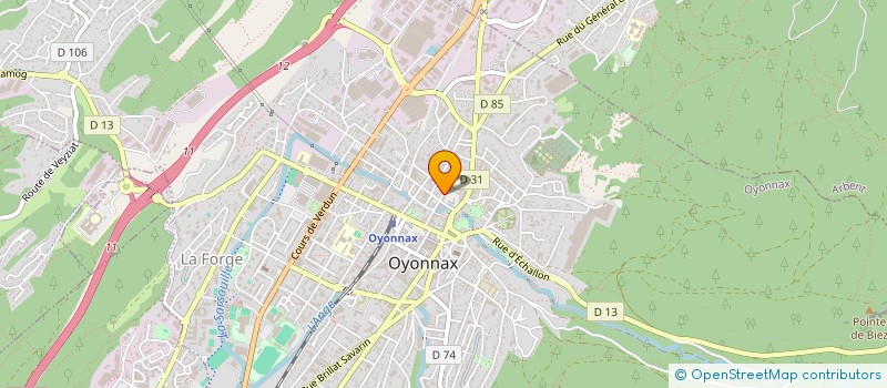 localisation de l'entreprise MONSIEUR MEHMET CIMEN à OYONNAX