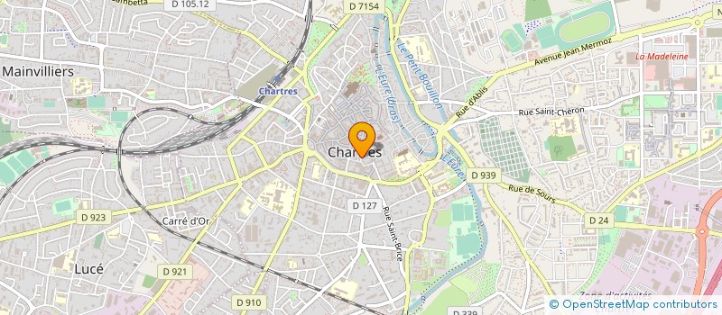 localisation de l'entreprise MONSIEUR MEHMET COMERT à CHARTRES