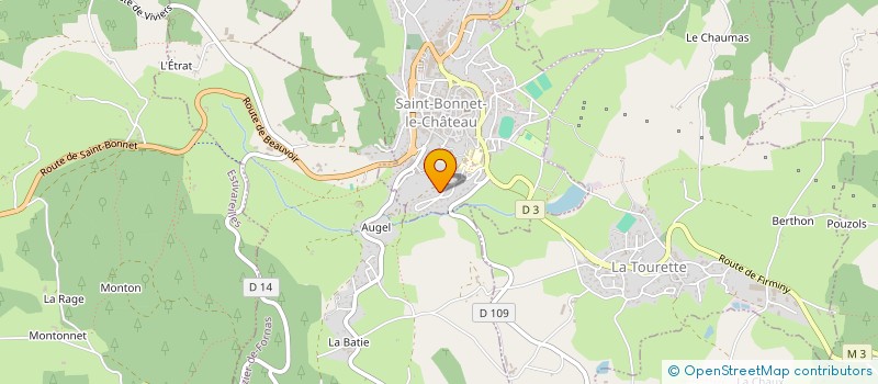 localisation de l'entreprise MONSIEUR MEHMET DEMIRKOL  SAINT-BONNET-LE-CHATEAU