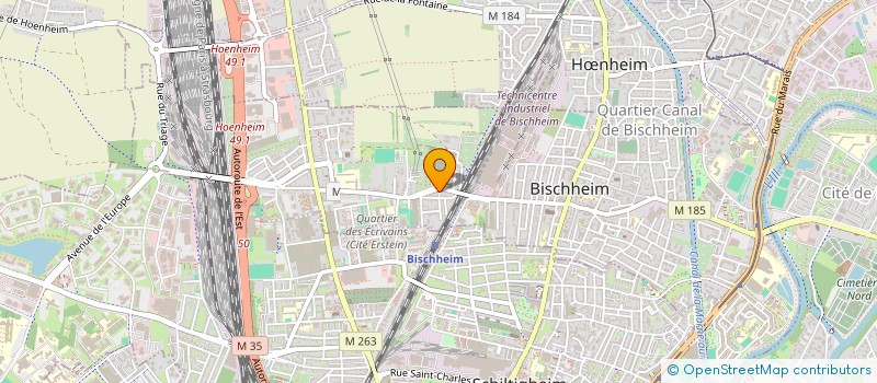 localisation de l'entreprise MONSIEUR MEHMET DOGAN à BISCHHEIM