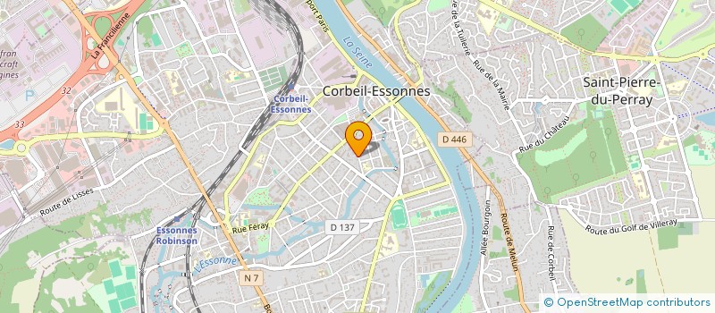 localisation de l'entreprise MONSIEUR MEHMET DOGAN à CORBEIL-ESSONNES