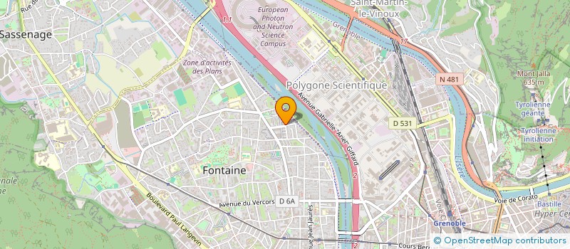 localisation de l'entreprise MONSIEUR MEHMET DURGUNEL  FONTAINE