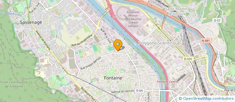 localisation de l'entreprise MONSIEUR MEHMET ERASLAN à FONTAINE