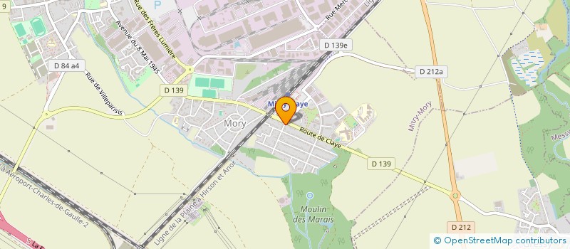 localisation de l'entreprise MONSIEUR MEHMET ERDOGAN  MITRY-MORY