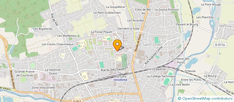 localisation de l'entreprise MONSIEUR MEHMET ERDOGAN  VENDOME