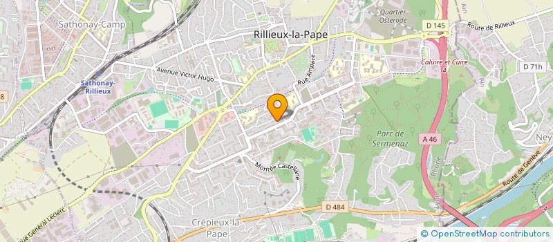 localisation de l'entreprise MONSIEUR MEHMET ERDOGAN  RILLIEUX-LA-PAPE