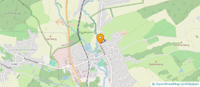 localisation de l'entreprise MONSIEUR MEHMET ERGUN  GUNDERSHOFFEN