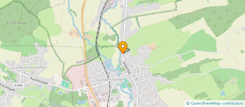 localisation de l'entreprise MONSIEUR MEHMET ERKOC  GUNDERSHOFFEN