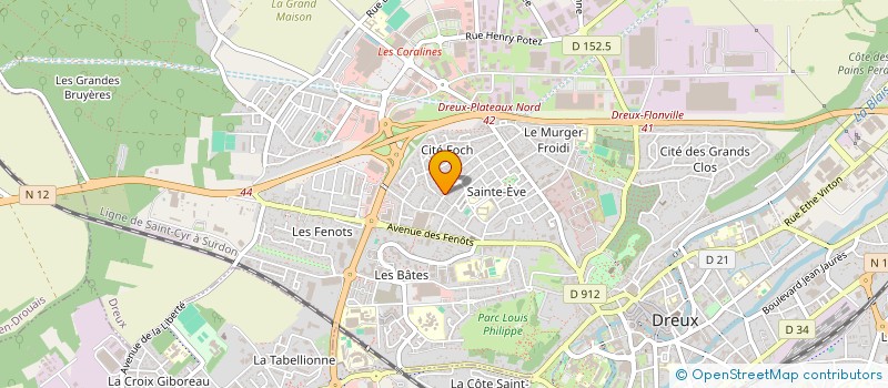 localisation de l'entreprise MONSIEUR MEHMET ERTARGIN à DREUX