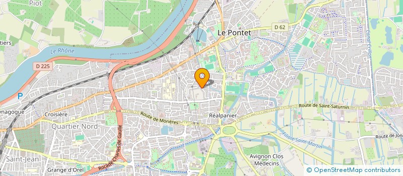 localisation de l'entreprise MONSIEUR MEHMET FATIRAS  LE PONTET