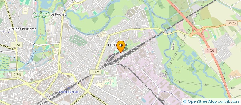 localisation de l'entreprise MONSIEUR MEHMET FURTANA  CHATEAUROUX