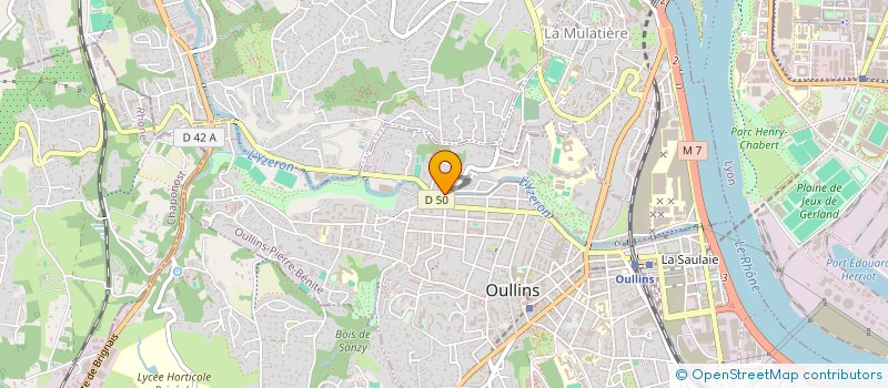 localisation de l'entreprise MONSIEUR MEHMET GASHI  OULLINS-PIERRE-BENITE