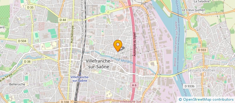 localisation de l'entreprise MONSIEUR MEHMET GULEC  VILLEFRANCHE-SUR-SAONE