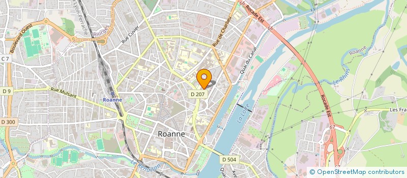 localisation de l'entreprise MONSIEUR MEHMET ILGUN  ROANNE