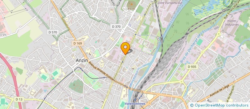 localisation de l'entreprise MONSIEUR MEHMET IPEK  ANZIN