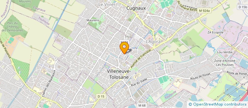 localisation de l'entreprise MONSIEUR MEHMET IRDAM à VILLENEUVE-TOLOSANE