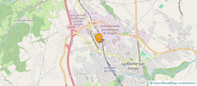 localisation de l'entreprise MONSIEUR MEHMET KALENDER à LA ROCHE-SUR-FORON